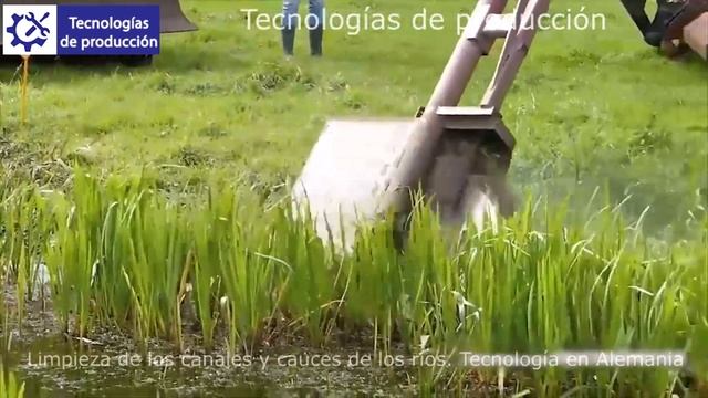 Автоматизированная Расчистка русла каналов и рек. Германия смотреть онлайн