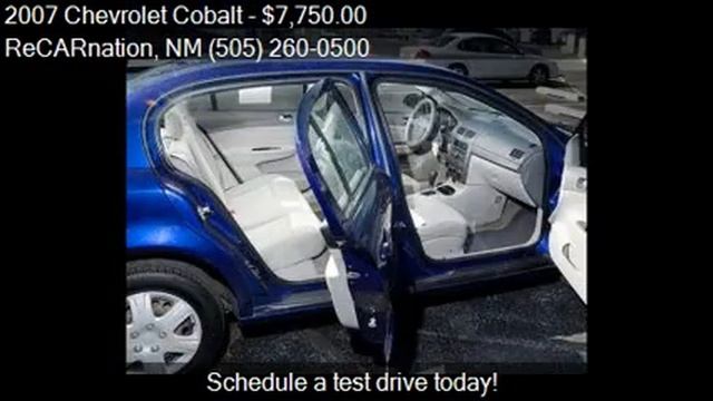 2007 Chevrolet Cobalt for sale in ALBUQUERQUE, NM 87110 at t смотреть онлайн