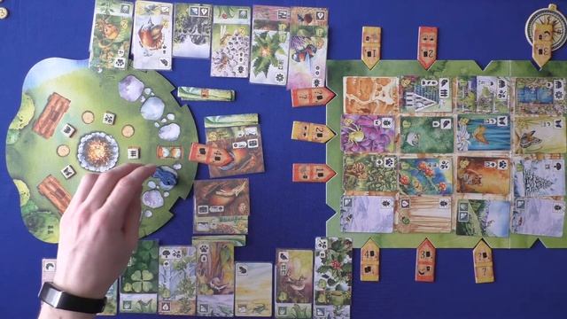 Настольная игра Поляна. Играем вдвоем смотреть онлайн