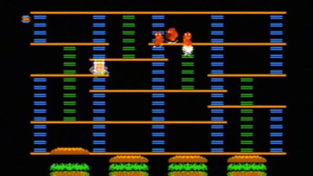 BurgerTime Game Sample - NES/FC смотреть онлайн