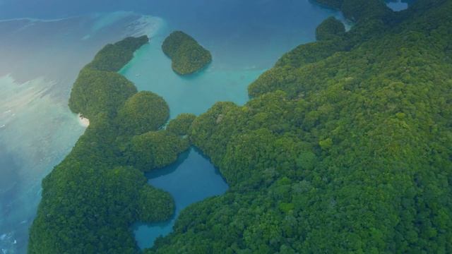 【4K】Flying over Palau | 2020 | Cessna Smile Air | Rock Islands Jellyfish Lake | UltraHD Travel Vide смотреть онлайн