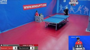 Кривошей Сергей 1-3 Рева Анатолий Турнир Восток 5 WINCUP 12.08.21 Прямая Трансляция Зал3