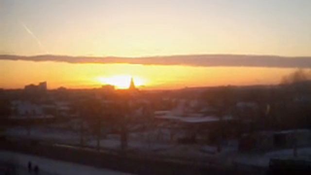 Красивый закат! смотреть онлайн