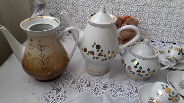 Фарфор.СССР. Сервизы Добрушского фарфорового завода.?????????