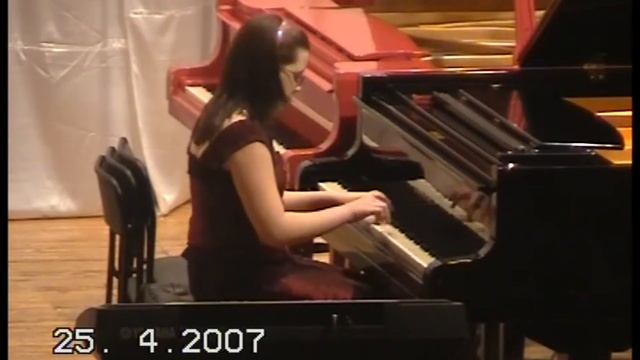 Широковская Ольга 5 кл  Прокофьев Прелюд 04 2007 Педагог Деньгин Е Г ДМШ-2 Обнинск