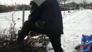 бензопила ЭнергоПром 18-2800. 52см3. Обкатка бензопилы.