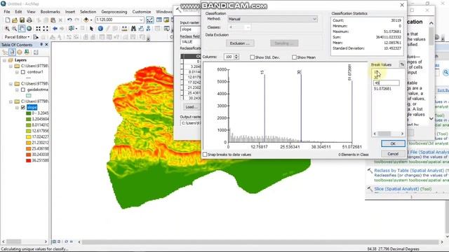 How to create Slope Map from Dem file in ArcGis 10.5 (Nepali) with English Subtitle смотреть онлайн