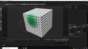 Cinema 4D Tutorial Beginner | C4D R25 Beginners - MoGraph Animation