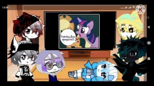 реакция сансов на комикс "Роза жизни" (по млп)