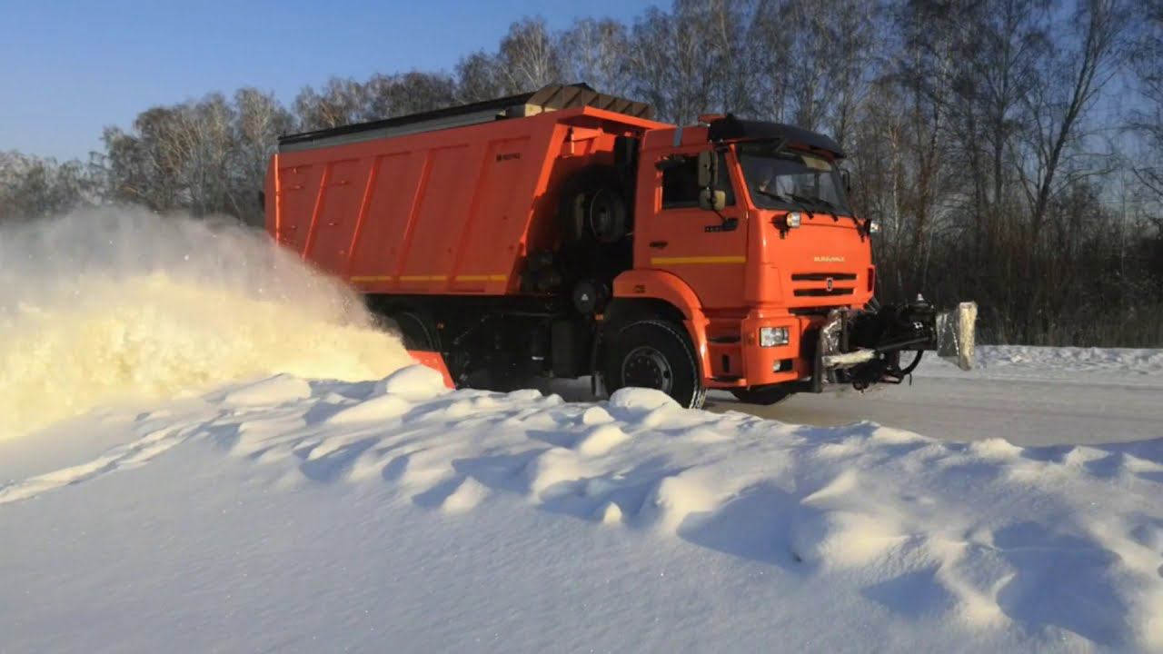 Боковой отвал на комбинированную дорожную машину МД 651А. Производство КДМ напрямую с завода. смотреть онлайн