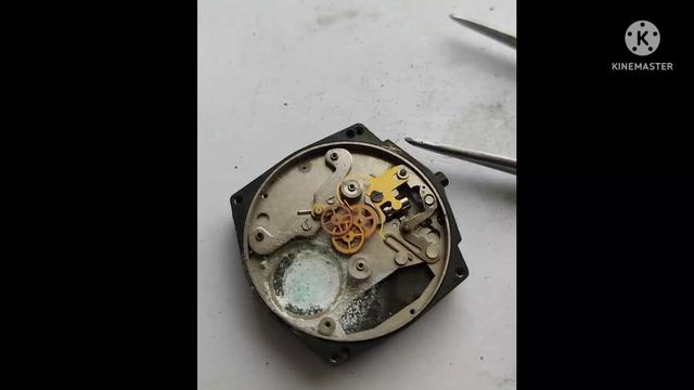 Как разобрать советский кварцевый механизм 3056а (Слава 2МЧЗ) смотреть онлайн