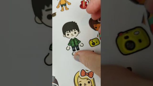 Dress Up Stickers pt. 4 #tocalife #tocaboca #tocalifeworld смотреть онлайн