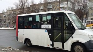 21.11.2023. Микроавтобус 'ГАЗ-A64R42-Next', ГРЗ: - в548не, 164, маршрут №74.