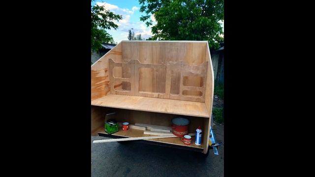 DIY прицеп капля своими руками/ teardroptrailer