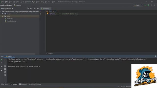 #3 Virtual Environment, Indentation and Comments in Python