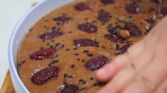 红糖发糕不用出去买,丹丹教你这个懒人做法,简单又好吃【胖手手丹丹】