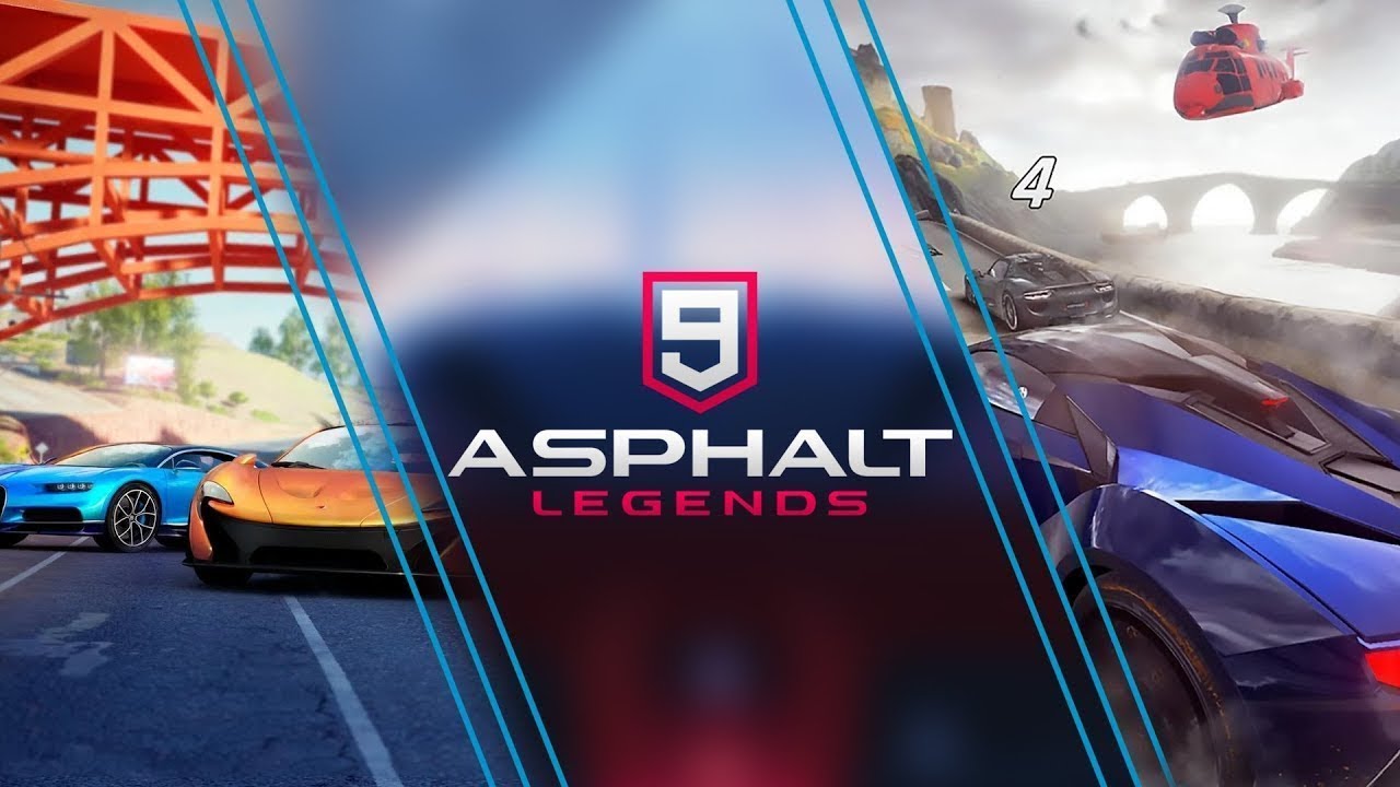 Asphalt 9 чертежи