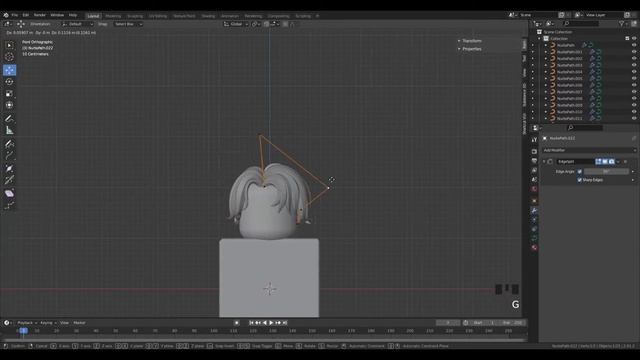 Making Roblox Hair in Blender UGC смотреть онлайн
