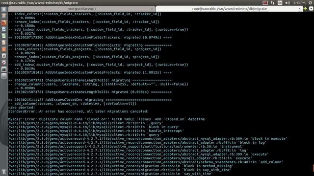 Migrate old redmine database смотреть онлайн