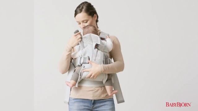 Как использовать переноску Baby Carrier One от BabyBjorn смотреть онлайн