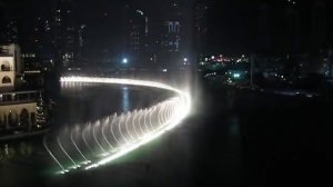 Burj Dubai Fountain - Time to Say Goodbye