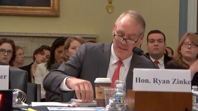 Ryan Zinke On Elephant Trophies, 3/15/18 смотреть онлайн