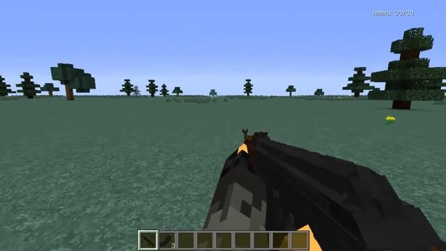 Обзор мода vics modern warfare, мод на огнестрельное 3D оружие! смотреть онлайн