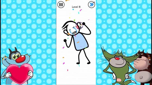 Help Me ! Tricky Story Puzzle Lvl 99999 With Oggy And Jack смотреть онлайн