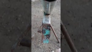 печка" РАКЕТА.. "( своими руками.)