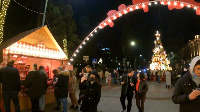 Новый Год 2022 в Тбилиси или Самый Крутой Новый Год в Грузии | New Year 2022 in Tbilisi смотреть онлайн