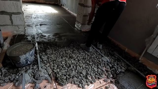 Вас не должна пугать стяжка пола своими руками , это не сложно ... смотреть онлайн