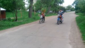 Мотоцикл "Восход" против мопеда "Альфа"