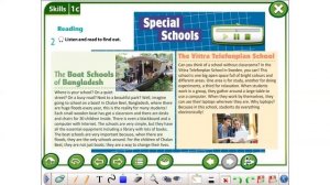 Excel 6 M 1 ex  2 p  10 Special schools   listen and read