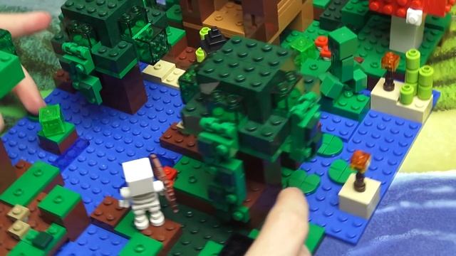 Как сделать из ЛЕГО Майнкрафт Самоделку для Стива смотреть онлайн