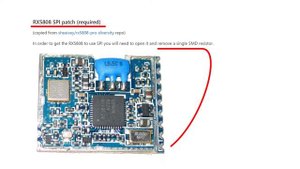 Boscam RX5808 SPI Path | SPI мод видео приемника для засечки Chorus