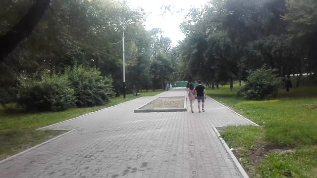 Уссурийский бульвар. Прогулки по Хабаровску.