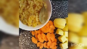 Куриный суп с макаронами!