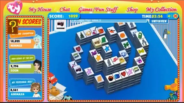 TyGirlz - Mahjongg Toy Chest смотреть онлайн