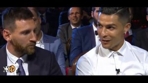 ВЫ УПУСТИЛИ ЭТОТ МОМЕНТ 🔥О ЧЕМ ГОВОРИЛИ РОНАЛДУ И МЕССИ НА ЦЕРЕМОНИИ УЕФА 2019