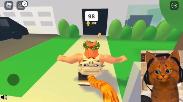 ПОПАЛА НА ГОЛОДНЫЕ(почти)ИГРЫ В РОБЛОКСЕ!?Roblox Eat or Die