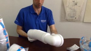 Гофра для унитаза McAlpine с углом и отводом