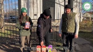 Волонтеры БФ «Гражданская позиция» привезли детские новогодние подарки в церковь поселка Луганское А