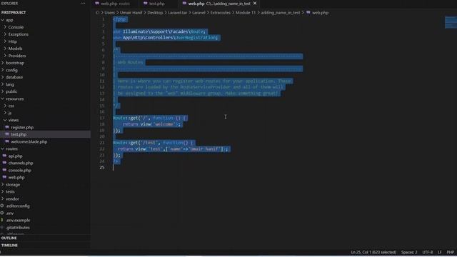 Module 11 Views in laravel | Laravel For Beginners & Intermediate | Full Stack