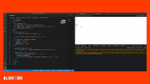 Custom Audio Player with HTML CSS & JS