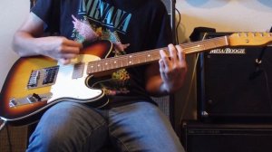 Kurt Cobain Telecaster Replica {NIRVANA RIFFS} Guitar Tone Demo