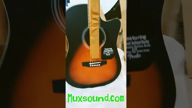 Fender CD60 Semi Acoustic Guitar Orange Unboxing | Mux Sound смотреть онлайн