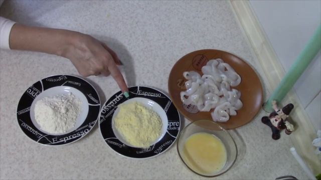 Кальмары.  Вкусные жаренные кольца кальмаров.