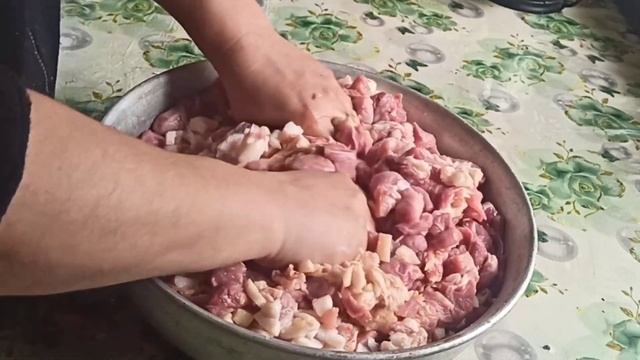 Домашняя колбаса/вкусом из детства/Колбаска которую готовили наши бабушки и дедушки/