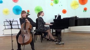 Бах "Сицилиана " , Раков "Русский танец "