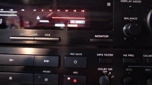 Sony tc-k222esA калибровка и запись